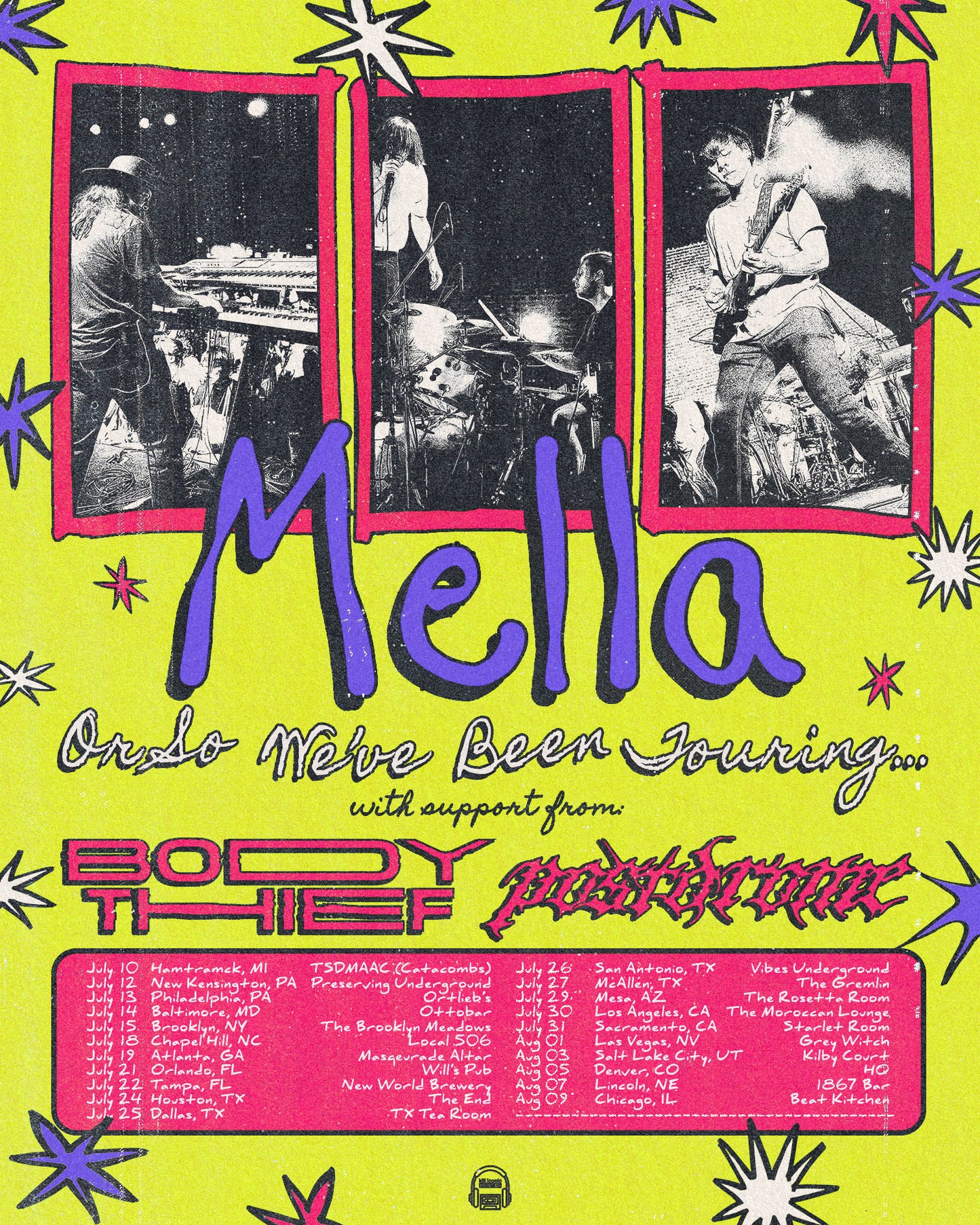 Mella Tour VIP Upgrade - August 9th, 2026 - Chicago, IL